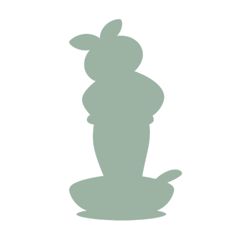 まだ見ぬもやしくんのシルエット